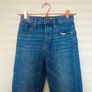 madewell straight jeans